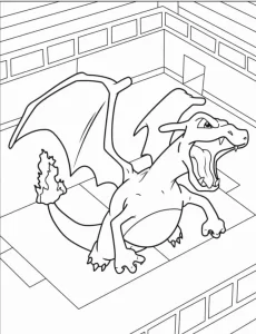 coloriage Pokemon pour enfant de 3 ans