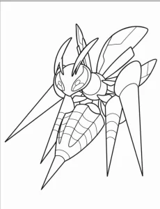 coloriage Pokemon et decoupage a imprimer gratuit