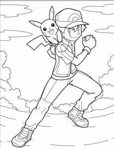 coloriage Pokemon à imprimer pdf