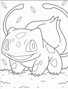coloriage Pokemon à imprimer pour enfant de 9 ans