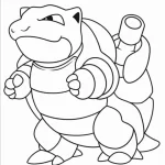 coloriage Pokemon pour enfant de 4 ans