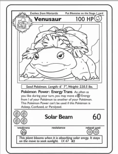 coloriage Pokemon à imprimer pdf gratuit