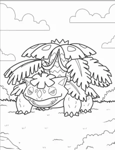 coloriage Pokemon educatif pour enfant