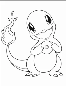 coloriage Pokemon a imprimer pour enfant de 4 ans
