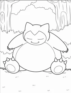 coloriage Pokemon pour enfants à imprimer