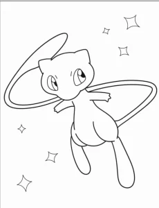 coloriage Pokemon pour enfant de 4 ans