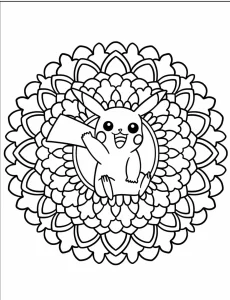 coloriage Pokemon à imprimer pour enfants