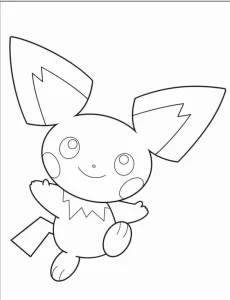 coloriage Pokemon pour enfant de 4 ans
