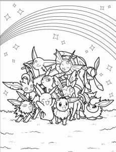 coloriage Pokemon pour enfants a imprimer gratuit
