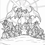 image de coloriage Pokemon pour enfant