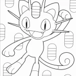 coloriage Pokemon pour enfant de 4 ans