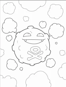 coloriage Pokemon pour enfant de 2 ans