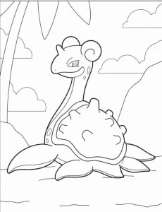 coloriage Pokemon pour enfant de 8 ans