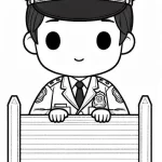 coloriage Police en ligne