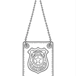 coloriage Police gratuit en ligne