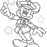 coloriage Police pour enfant a imprimer gratuit