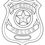 coloriage Police pour enfant de 7 ans