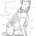 coloriage Police à imprimer