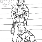 coloriage Police et dessin a imprimer