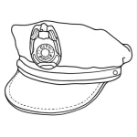 coloriage Police en ligne pour enfant