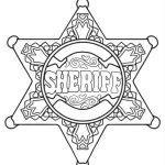coloriage Police à imprimer