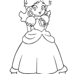 coloriage Princesse Daisy en ligne pour enfant
