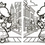 a imprimer coloriage Princesse Daisy gratuit