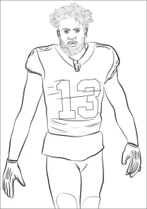 coloriage Rugby à imprimer gratuitement pdf