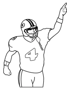 coloriage Rugby a imprimer gratuitement