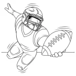 coloriage Rugby a imprimer