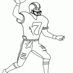 coloriage Rugby à imprimer