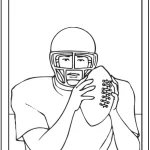coloriage Rugby à imprimer gratuitement