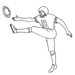 coloriage Rugby et dessin a imprimer