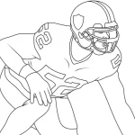 coloriage Rugby et découpage à imprimer