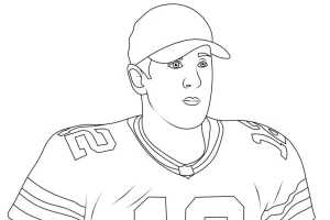 coloriage Rugby à imprimer pdf