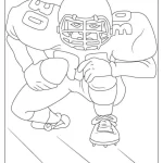 imprimer coloriage Rugby pour enfant