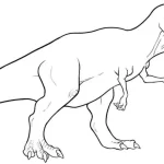 coloriage T Rex et dessins