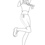 image de coloriage Totally Spies pour enfant