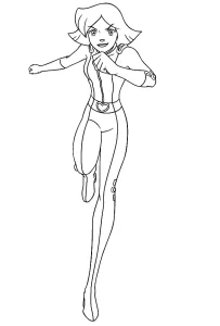 coloriage Totally Spies a dessiner et imprimer