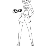 coloriage Totally Spies gratuit pour enfants