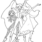 coloriage Totally Spies d