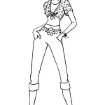 coloriage Totally Spies gratuit