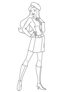 coloriage Totally Spies et dessins