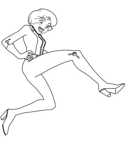 coloriage Totally Spies a dessiner en ligne