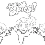 coloriage Totally Spies et dessins