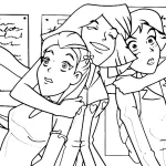 coloriage Totally Spies a telecharger