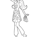 coloriage Totally Spies à imprimer pour enfant de 12 ans