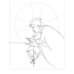 imprimer coloriage Toussaint