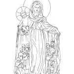 coloriage Toussaint gratuit a imprimer