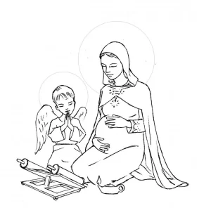 coloriage Toussaint a colorier en ligne gratuitement